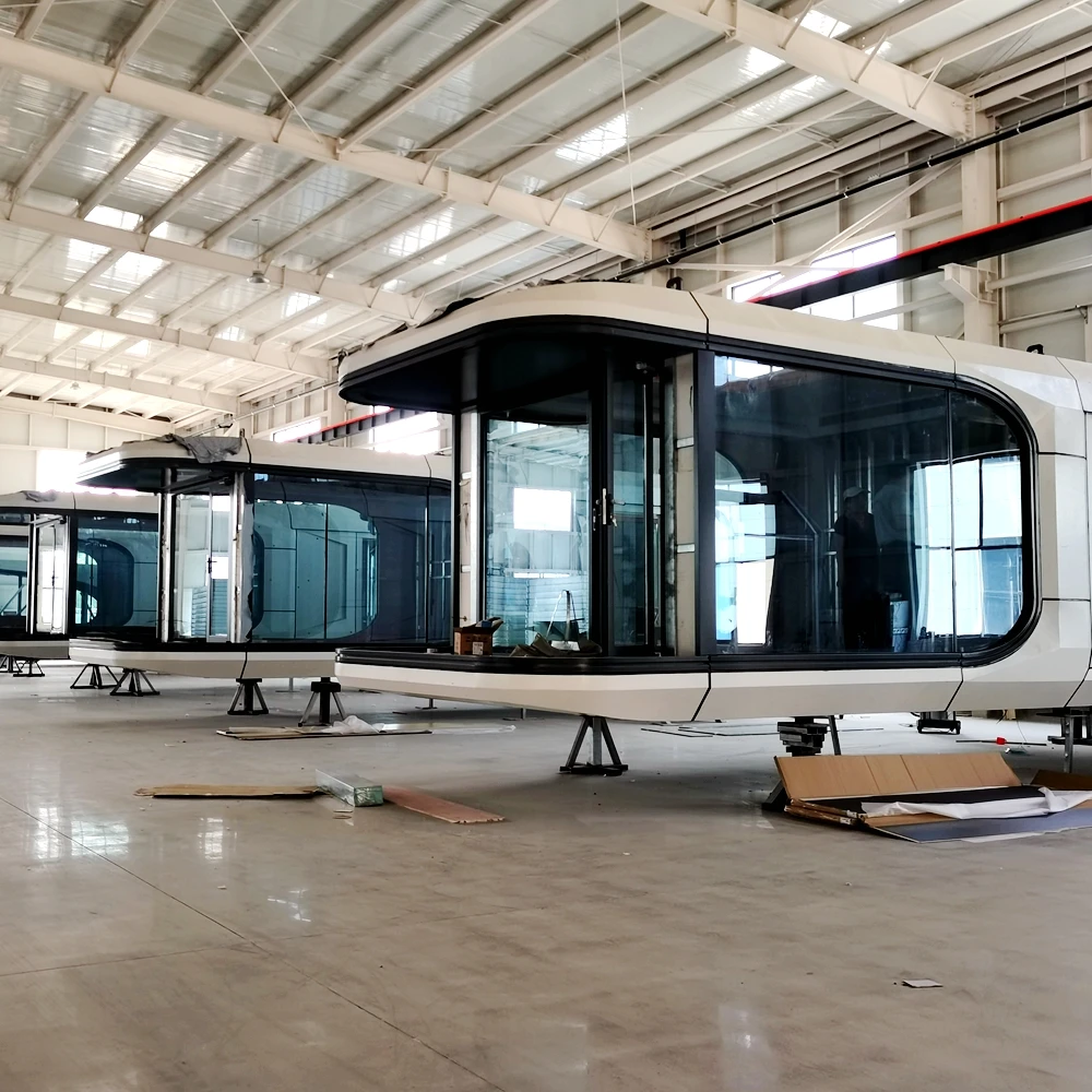 Whole Readymade Smart Mobile Capsul House Trade Prefab Office Capsule Building Volferda E5 Smart House Capsule
