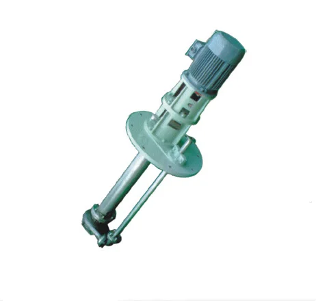 Single suction long shaft submerged pump Water pump for transporting waste acid, waste alkali and waste water