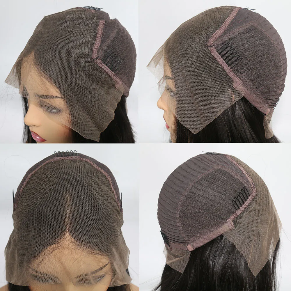 
Wholesale price factory Curly Hair Bob 13x6 deep wave wig Frontal Lace Bob human hair wigs lace front wigs 