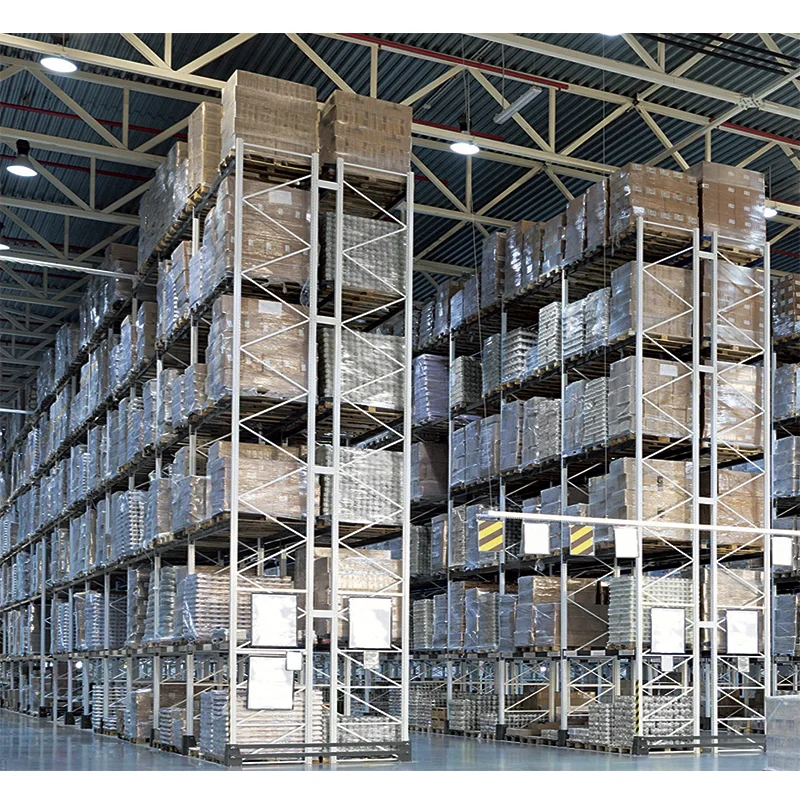 Guichang Factory Direct Double Depth Adjustable Steel Vertical Heavy Duty Metal Pallet Storage Rack