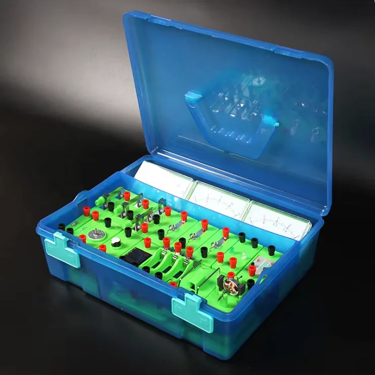 Lab Electricity Kit Junior High School Electromagnetics Physics Circuit Equipment Student Self-Study Science Kits