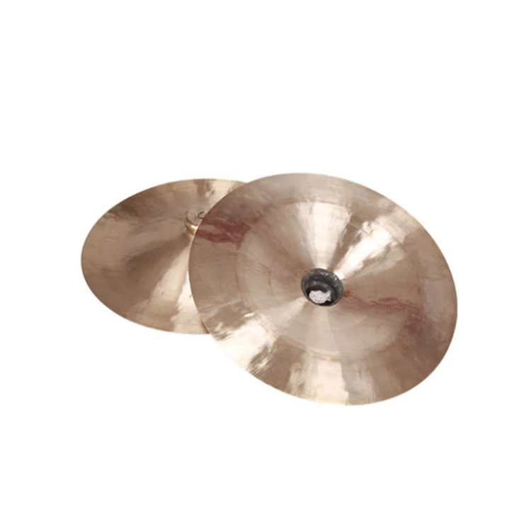
Newest design top quality popular product 33cm copper cymbal round cymbal 