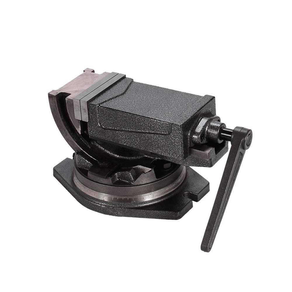 QHK125 Declinable Tilting Machine Vise CNC milling vice 5' two way angle vise tilting machine vise