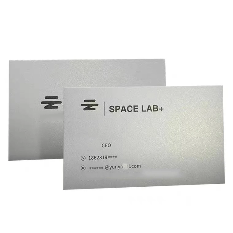 Hot Foil Stamped Beauty Salon Business Card Printing