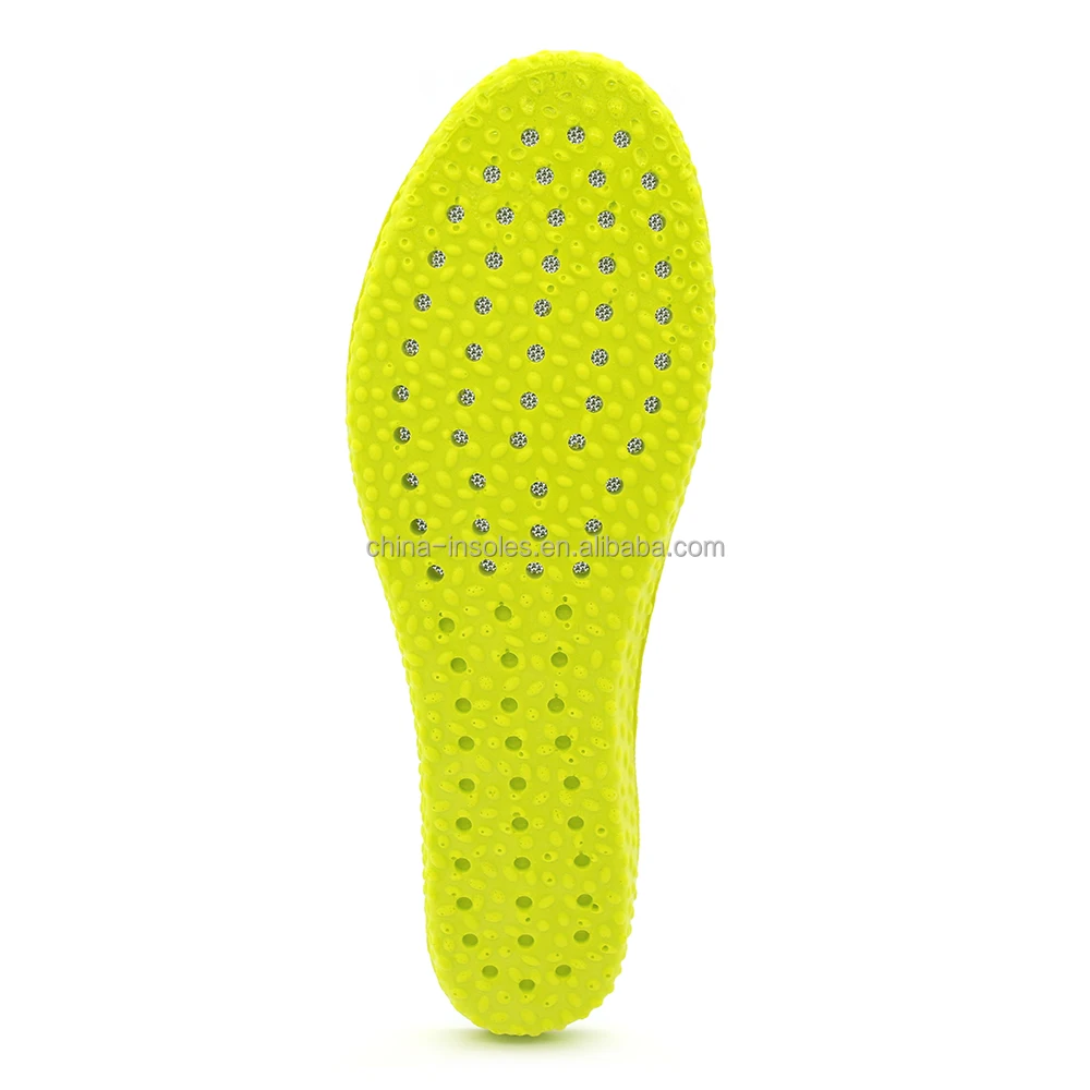 Custom light sweat absorbing breathable shock absorbing insoles super soft popcorn thermoplastic insoles
