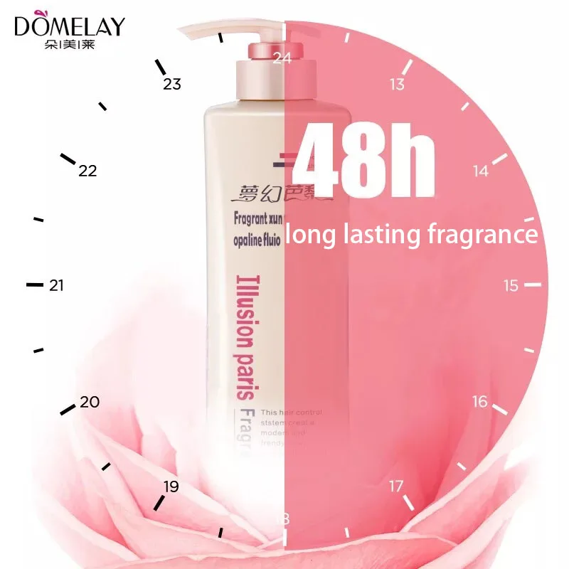 Domelay Hot Selling Wholesale Coconut Oil Hair Shampoo Private Label Oil Control Lasting Fragrance Shampoo