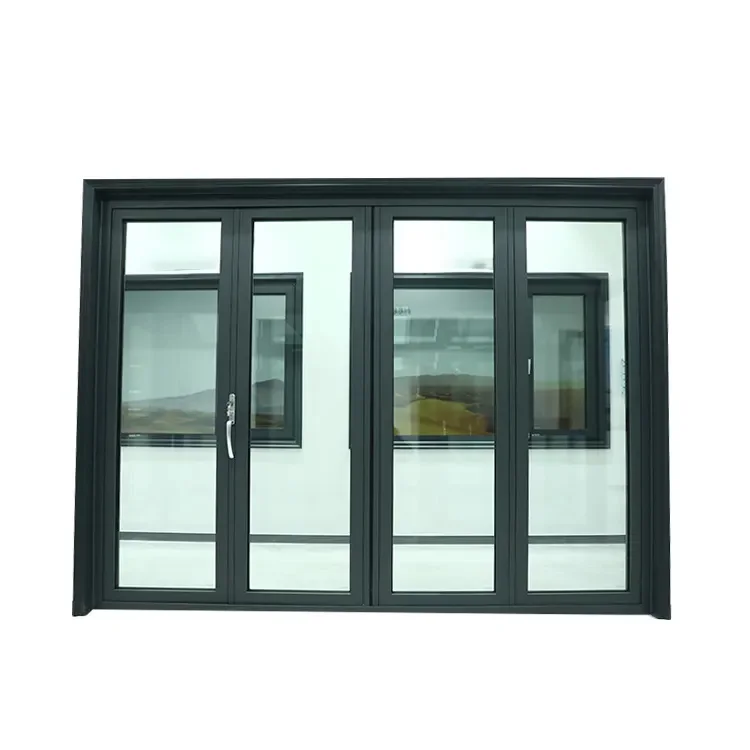 NanShan Factory customization aluminium exterior bifold patio folding door