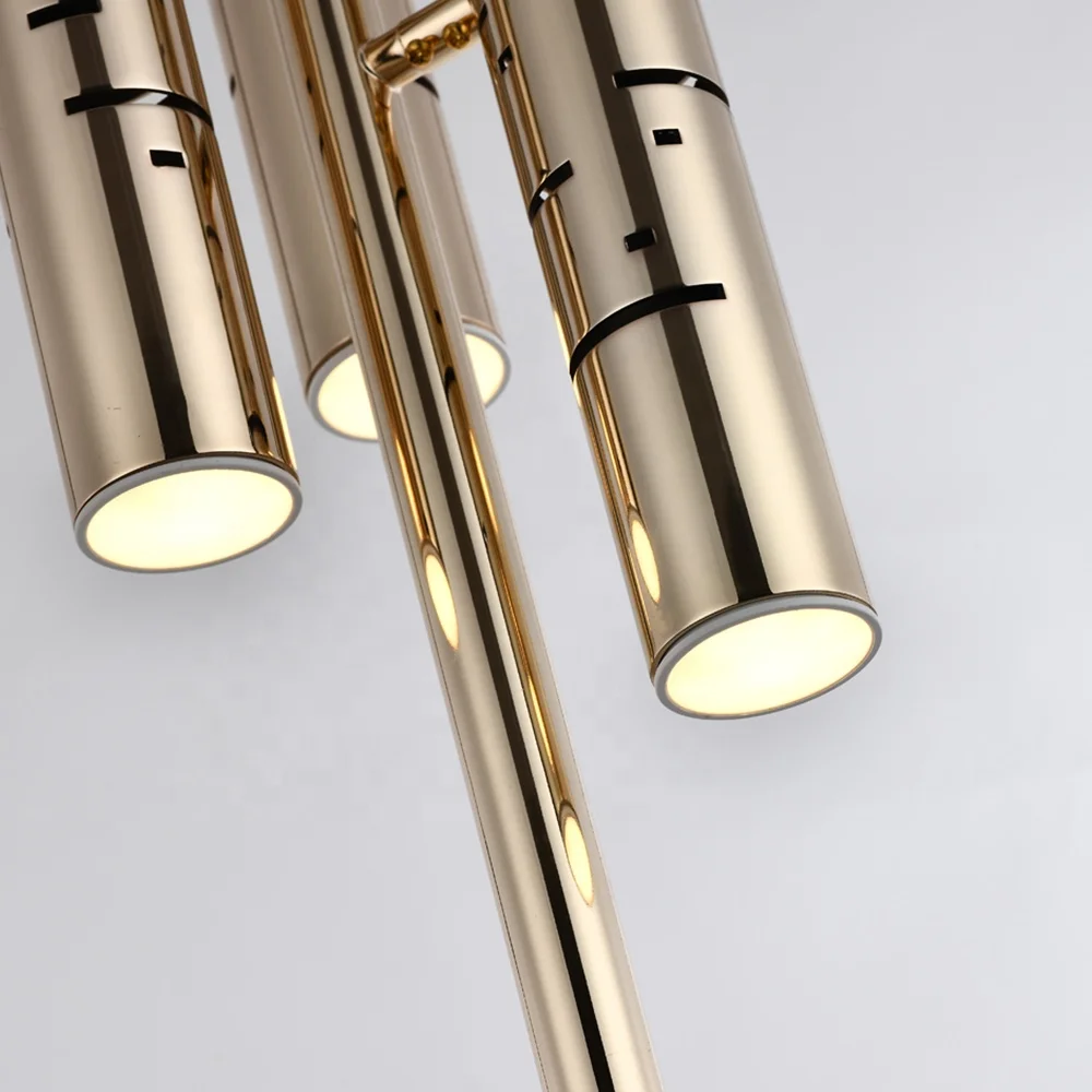 Лидер продаж современный светодиодный напольный светильник в скандинавском стиле Золотой металлический стоячий для домашнего декора роскошная Напольная Лампа гостиной и спальни