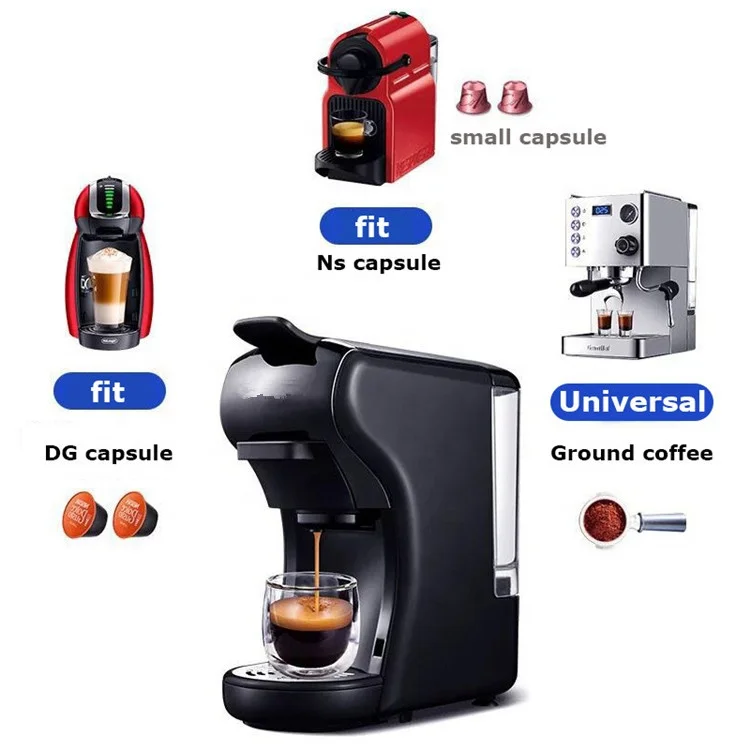 Factory support 0.6 Liter Capacity Water Tank Maker Portable Coffee Machine
