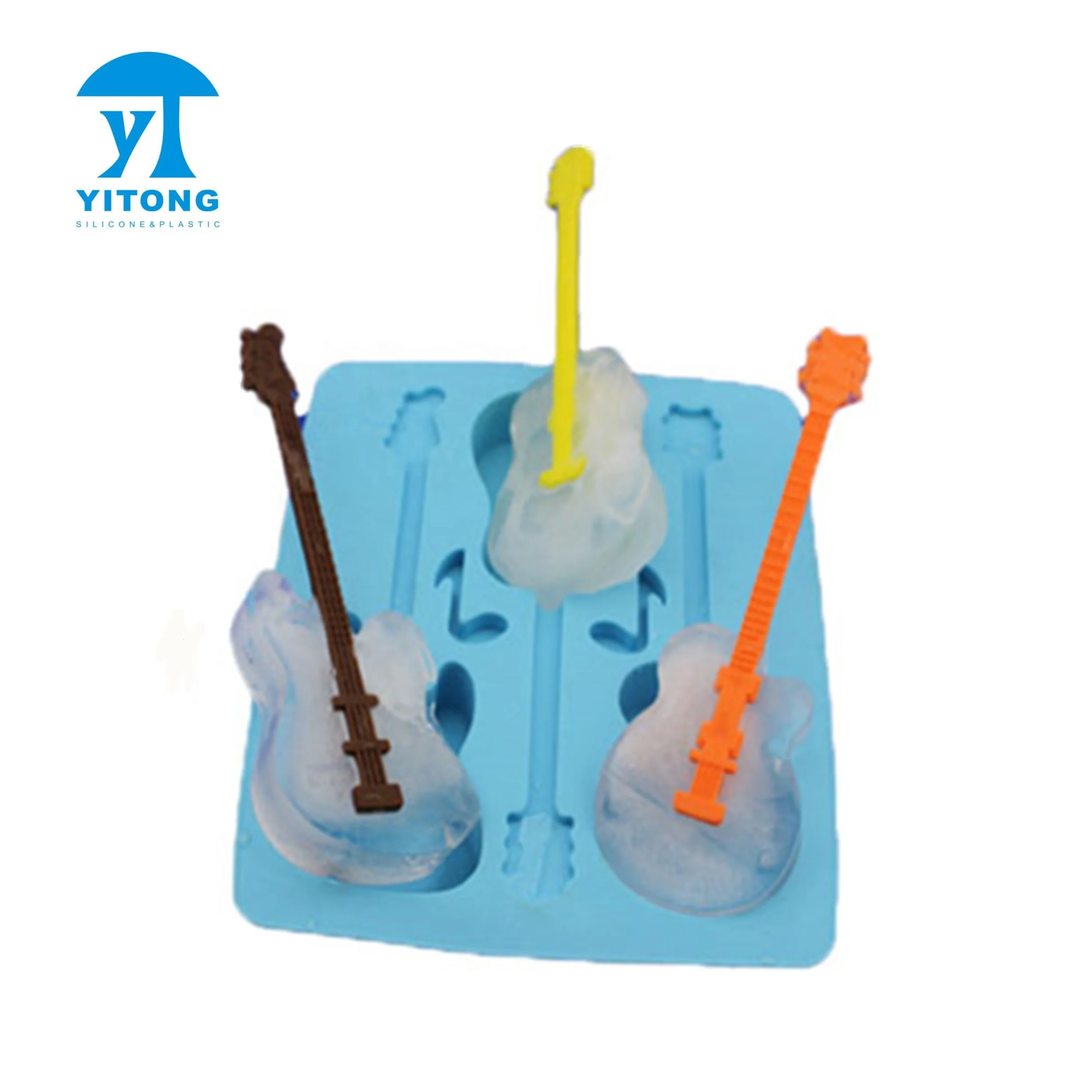 Cheap novelty silicone ice molds silicone ice ball mold ice cube tray with lid