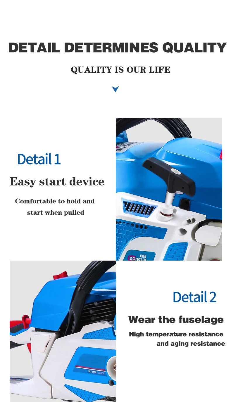 Chainsaws gasoline chainsaws 58cc 2.4kw gasoline Chainsaw with cheap price German technology chain saw for sale