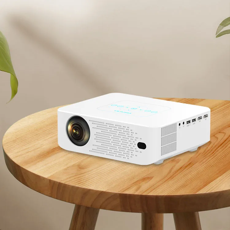 2021 Hot selling 4k 1080P Full HD Projector 7200 Lumens 300inch Portable LCD Home Theater Movie LED Projector.