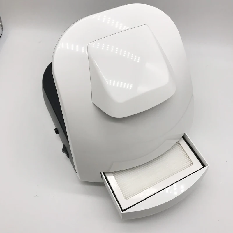 Dental Lab Portable Suction Unit Vacuum Cleaner Dust Collector with 4 Led Light and Air Grade Filter