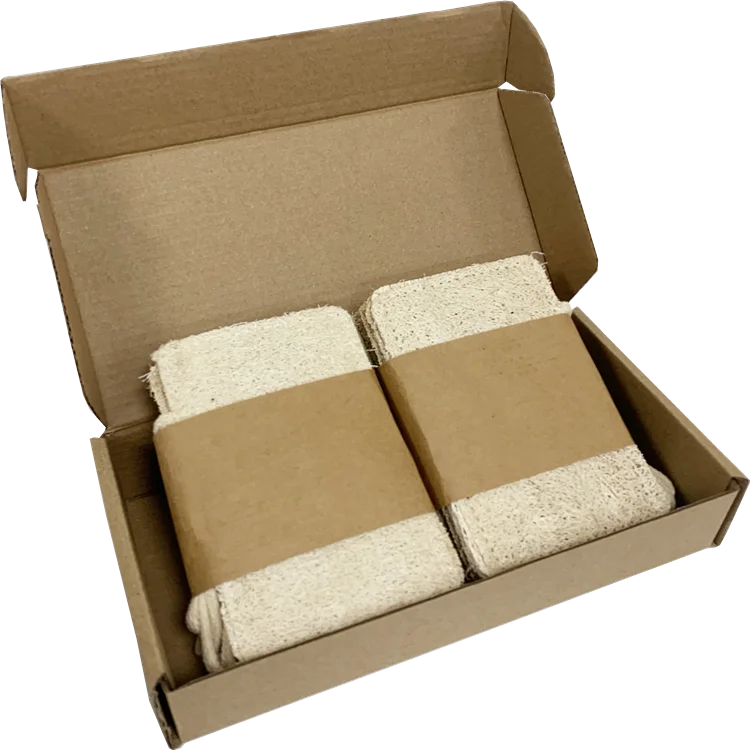 100% natural eco friendly loofah for kitchen