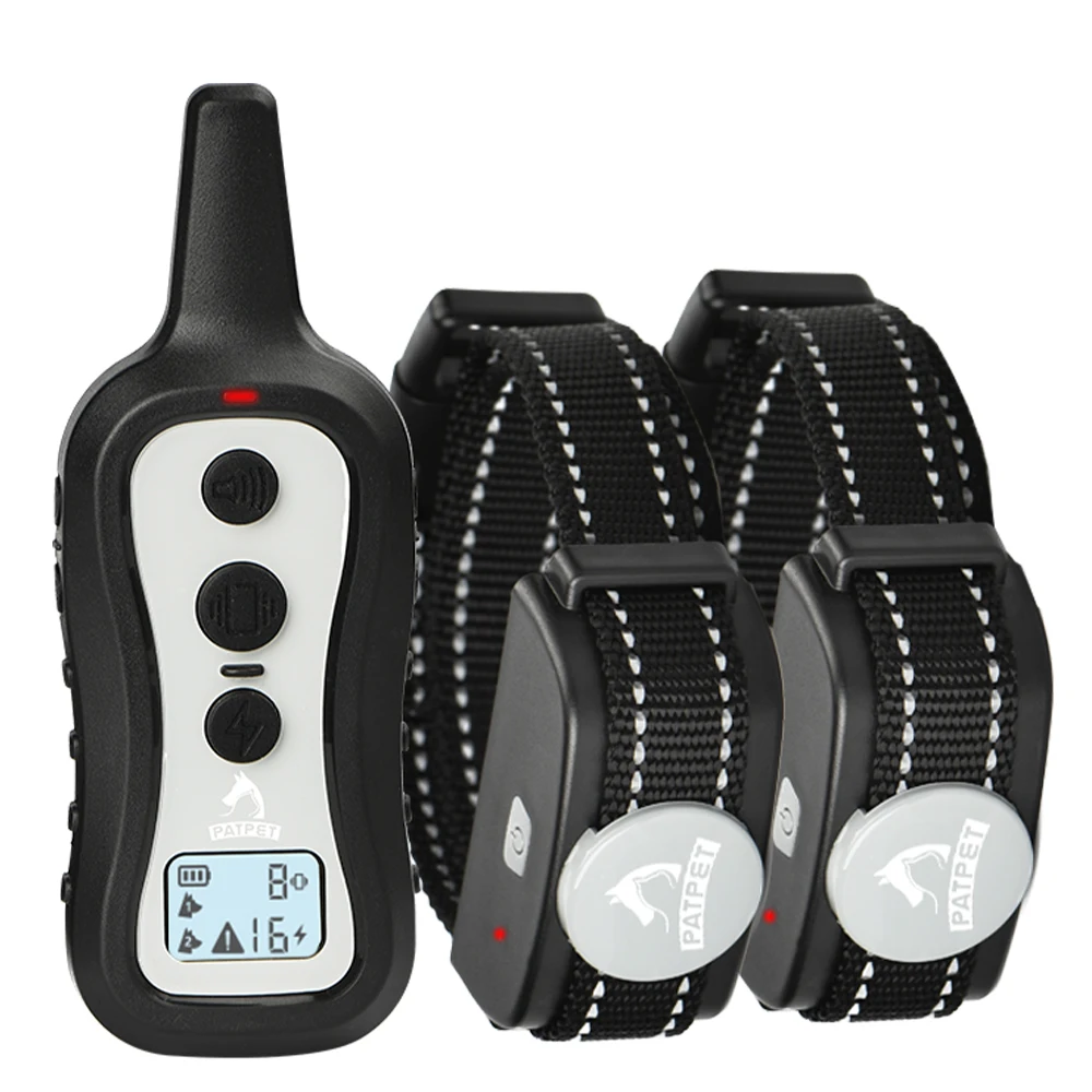 Popular pet dog training equipment wireless remote control vibration dog training collar dog anti-bark collar