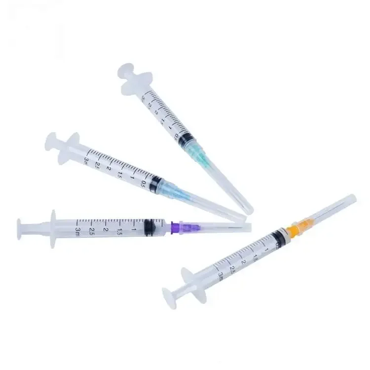 Medical Sterile Surgical Disposable Syringe 1ml 2ml 3ml 5ml 10ml 20ml with Needle