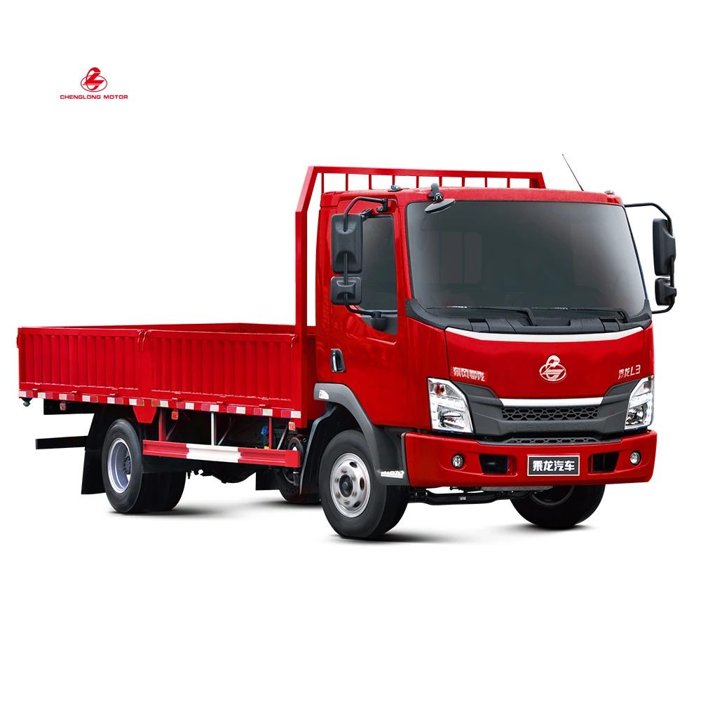 China dong feng new used left hand drive lorry diesel light 160hp 4X2 small four cylinder transporter cargo truck