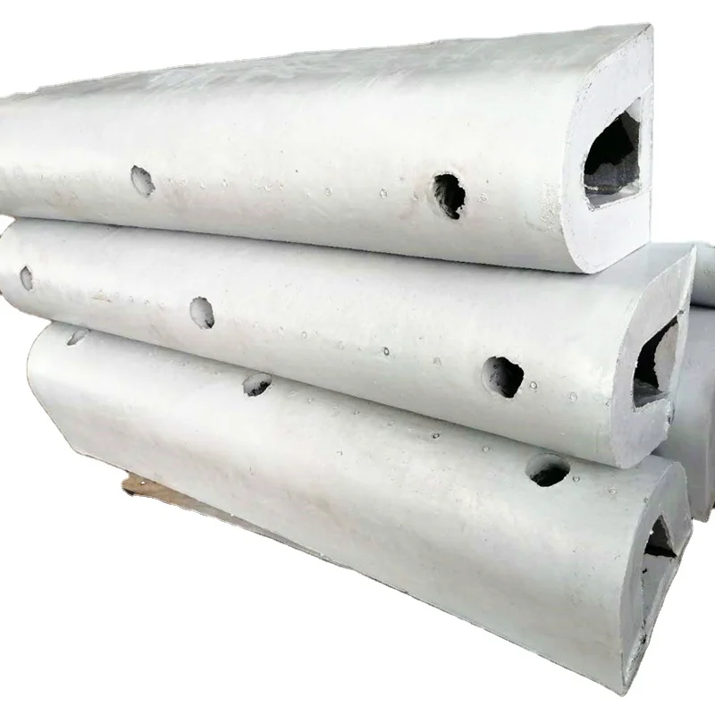 D type 300x1500mm White rubber  marine fender dock bumper for naval vessel