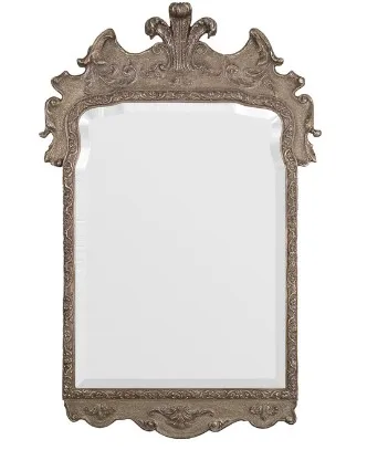 Victorian Mirror triple head border style home hotel Victorian frame Floor Beveled Carved Decor wooden engraving Carving Mirror