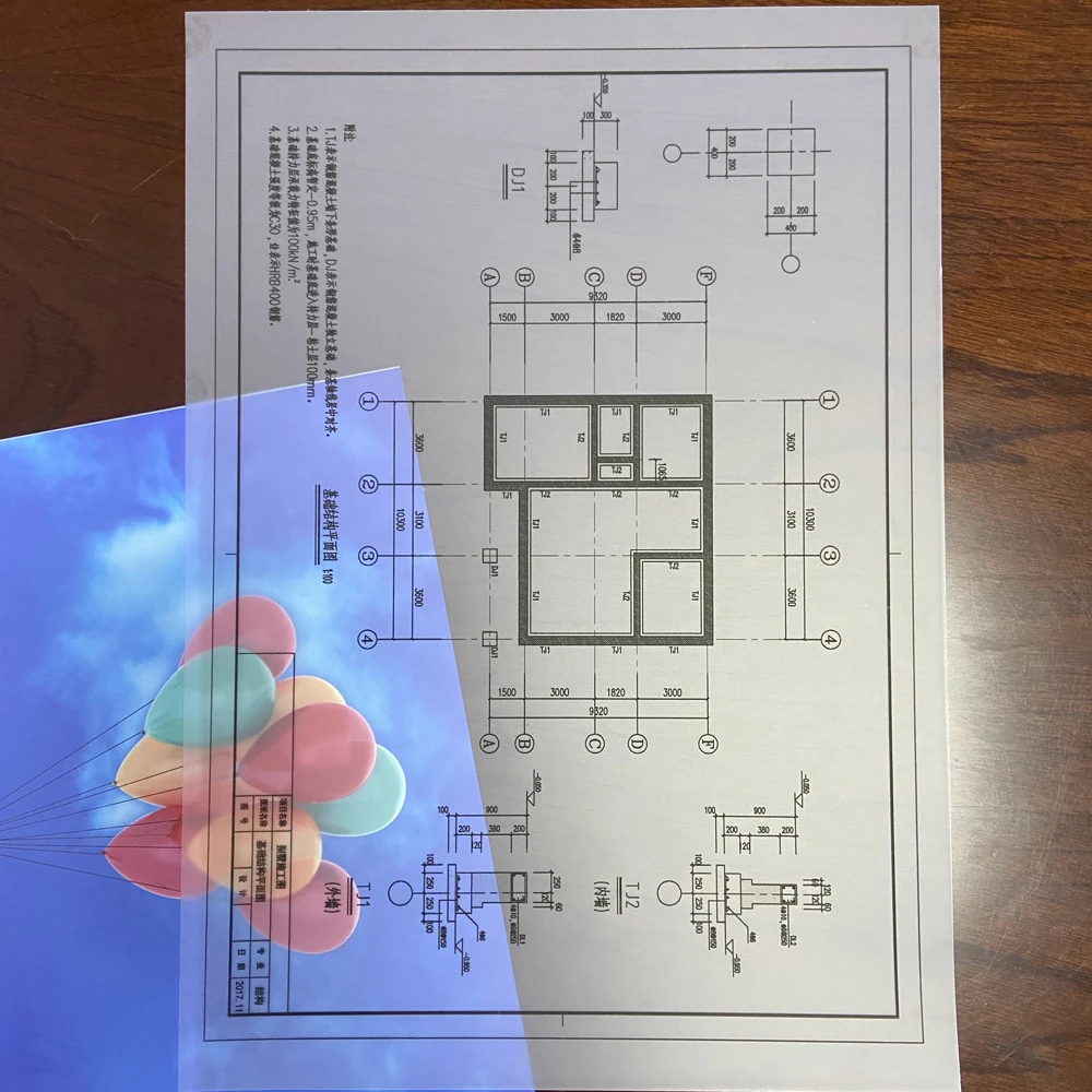 Inkjet Matte Film for engineering drawing film