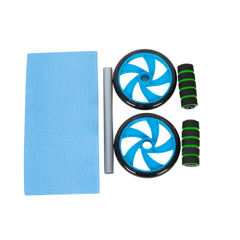 Abdominal Press Exercise Roller Wheels Durable Ab Exercise Equipment With Knee Pad