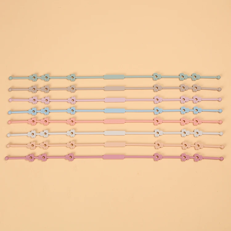 2024 Newest Baby Pacifier Clip Wholesale Silicone Pacifier Clip Baby Pacifier Chain