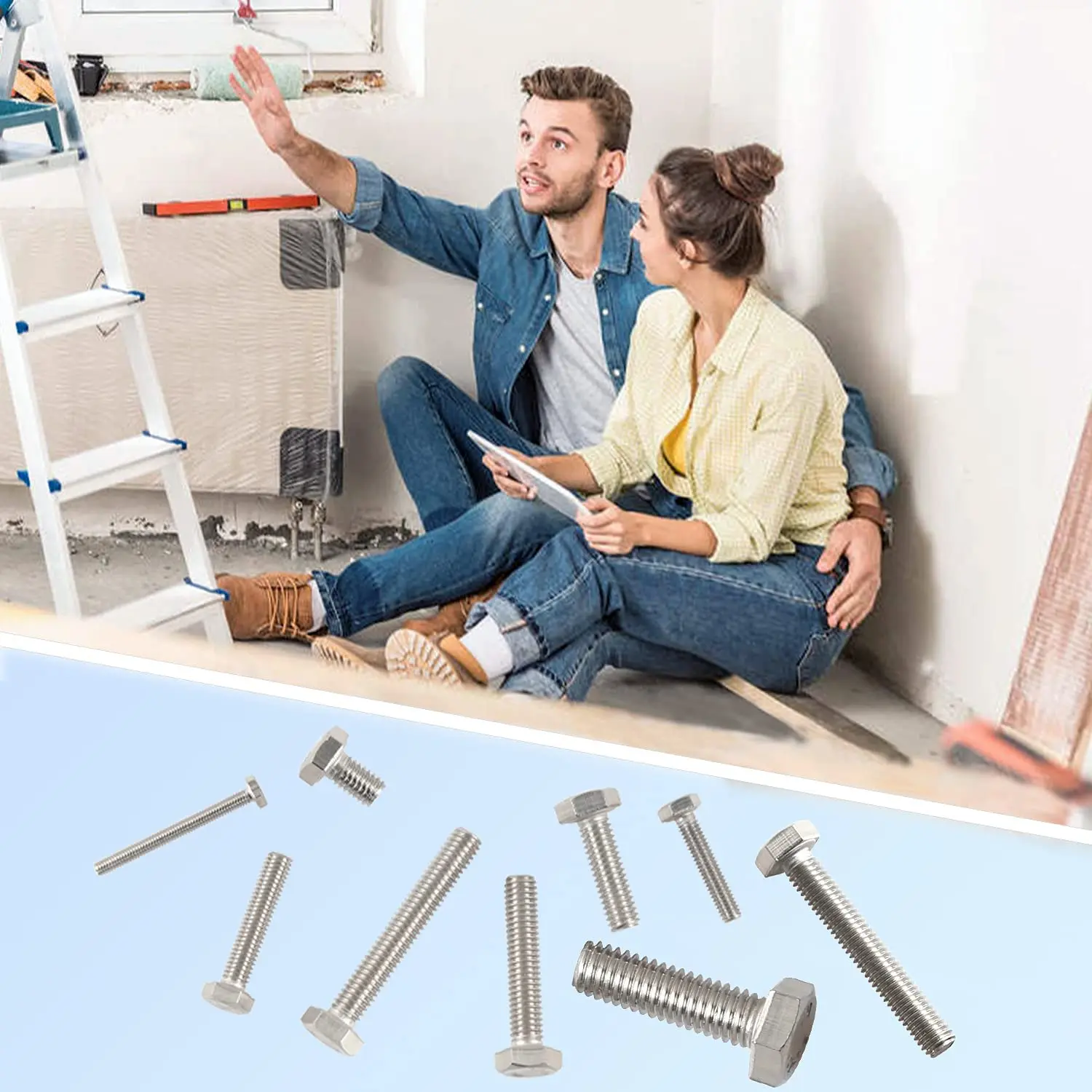 China Manufacturer DIN 933 Stainless Steel Hexagon Head Bolt