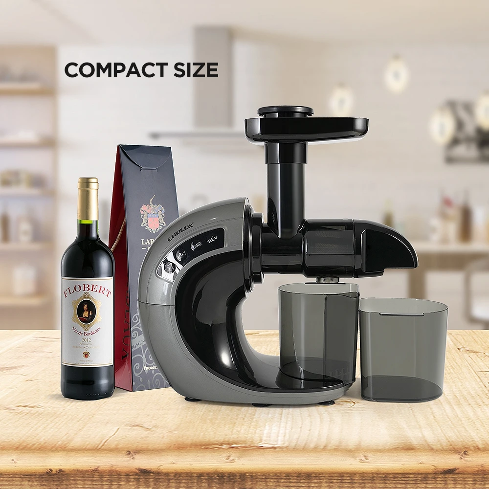 Juicer Machines, Slow Masticating Juicer, Easy to Clean, BPA-Free, Quiet Motor, Reverse Function & Cold Press Juicer with