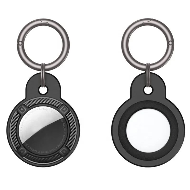 
Dropshipping 4 Packs for AirTags Case Finder Tracker Dog Collar with Key Ring Portable Case Cover 
