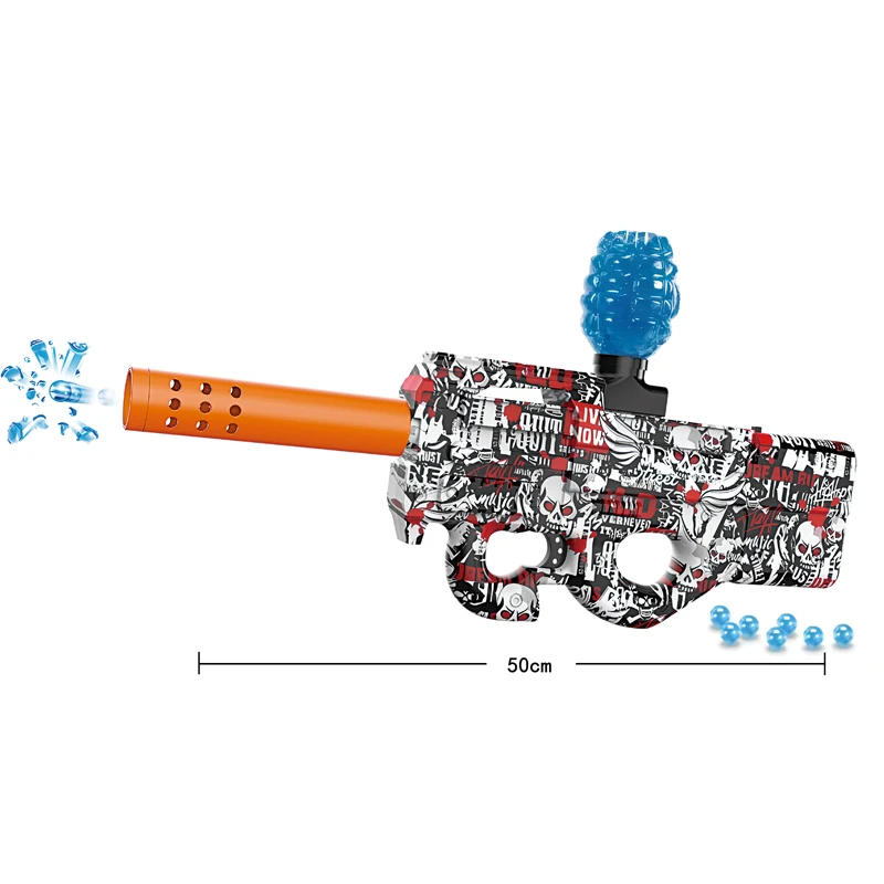 Electric Water Bullets Gel Splatter Ball Gun Blaster Guns Automatic Shooting Games Model Toy Gun