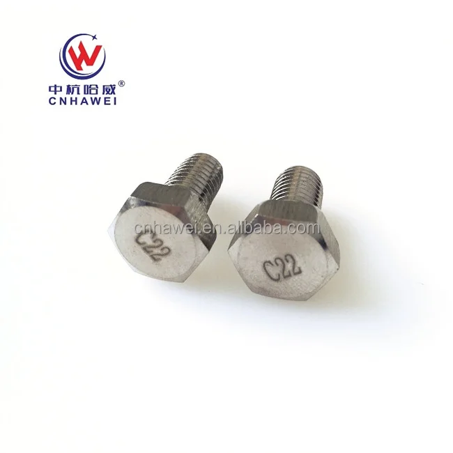 Alley C22 Hexagon bolt  hex bolt machine thread for construction, automobile and engineering industries DIN933