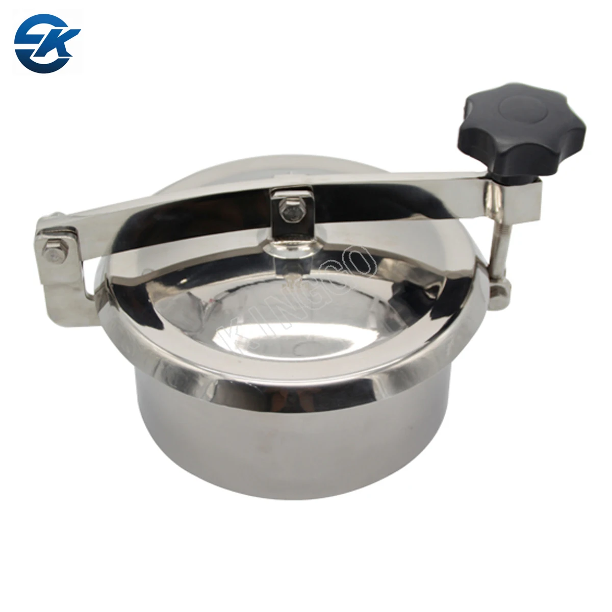 Food Grade Milk Oil Beer Non Pressure Stainless Steel 304 316L Manways Sanitary Round Tank Manhole Cover