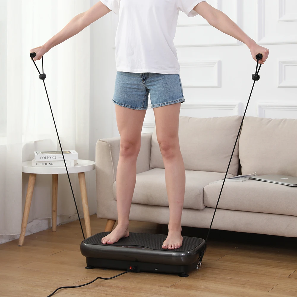 Ultrathin vibration plate platform manual professional  exercise machine with resistance