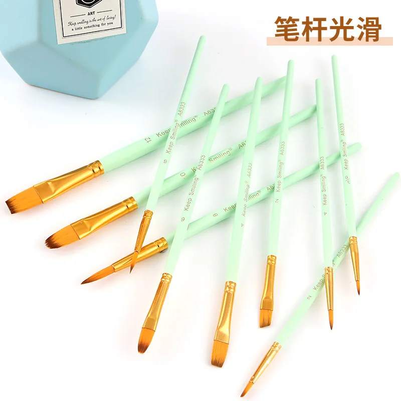 10 acrylic paint pens, watercolor painting brushes, board brushes, oil painting pigments, painting sets, wolf hair hook pens