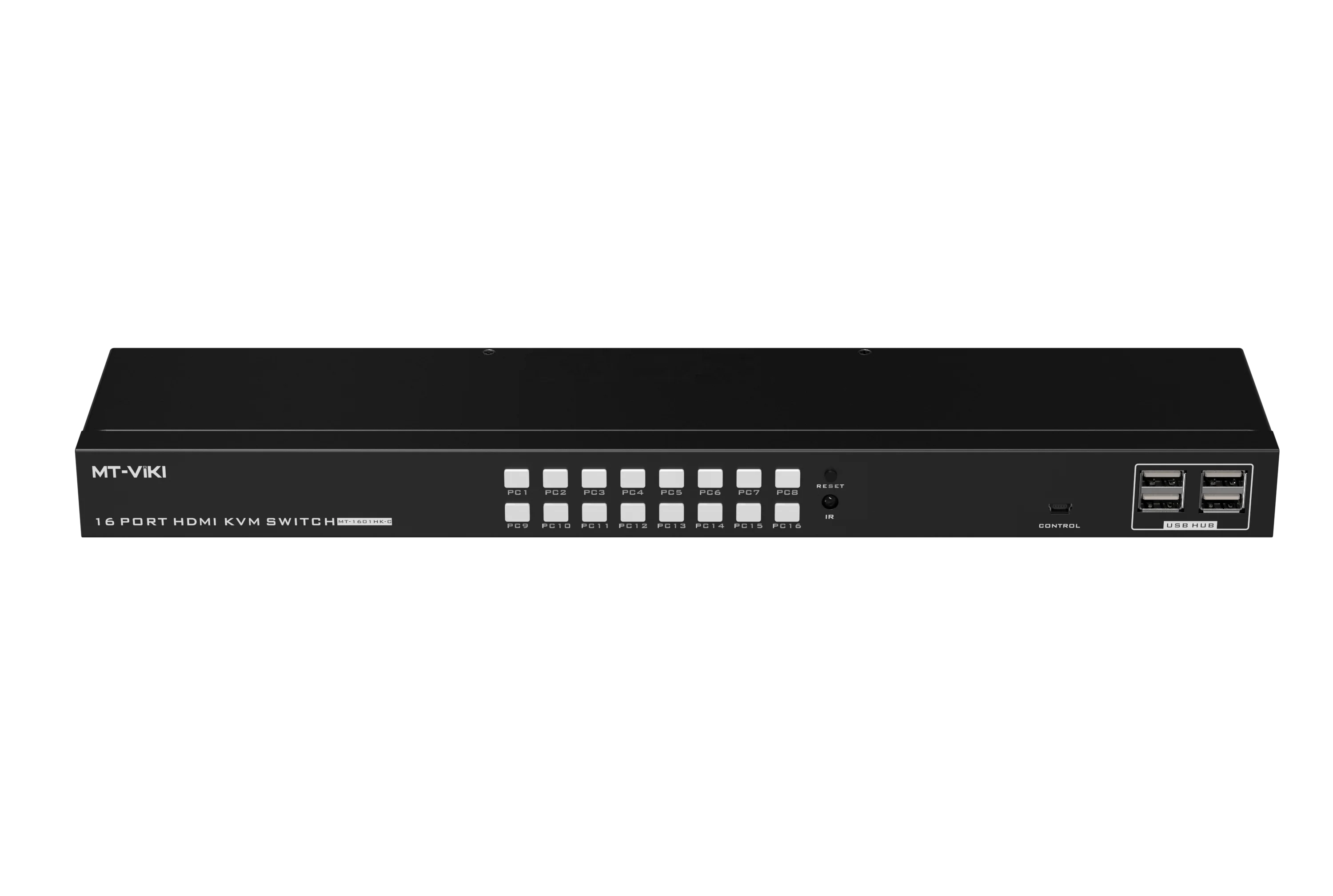 Переключатель KVM 4K, 16 портов, MT-VIKI 16x1