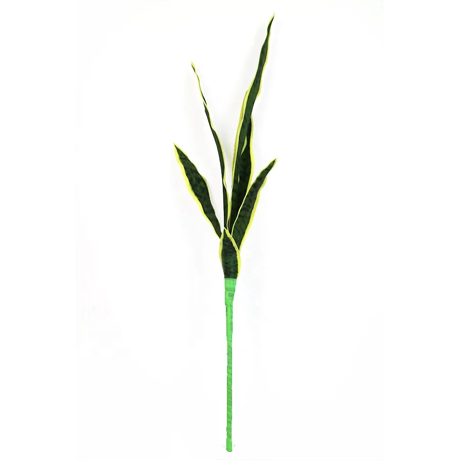 40cm long artificial sansevieria stem for indoor decoration