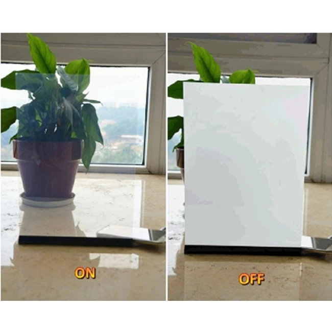white/black/red/blue wireless switchable pdlc electric controlled lcd window film