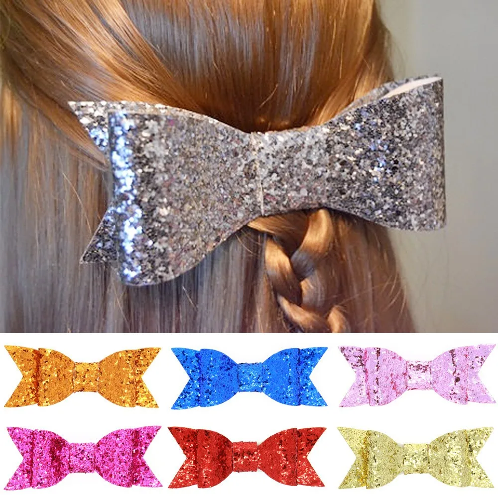 Popular sequin baby girl hair pins girls hair pins hair bobby pin with high repurchase rate