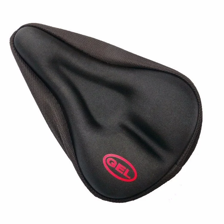 Universal 3D Silicone Gel Pad Soft Thick Bike Bicycle Saddle Cover Cycling Seat Cushion Bike Riding Seat Sitting Protecter