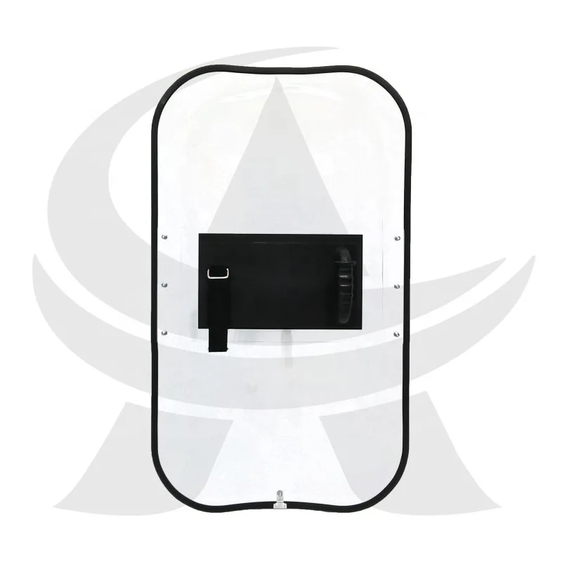 Профессиональное Защитное снаряжение на заказ, прозрачный ПК, тактический круглый высокопрочный щит для защиты правоохранительных органов