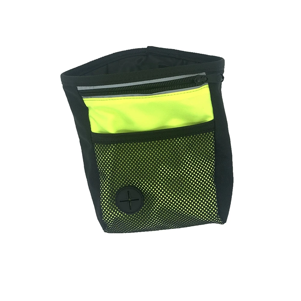 Hanyang OEM Custom waterproof fabric walking waste pet treat bag dog training pouch  perforated pet food bag with belt
