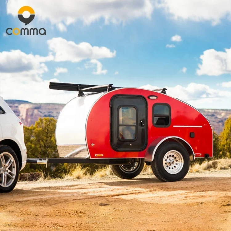  Hot sale offroad teardrop camping trailer camper mini