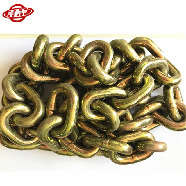 G80 chain  electroplated  zinc coated Grade80 welded alloy steel  lifting chain
