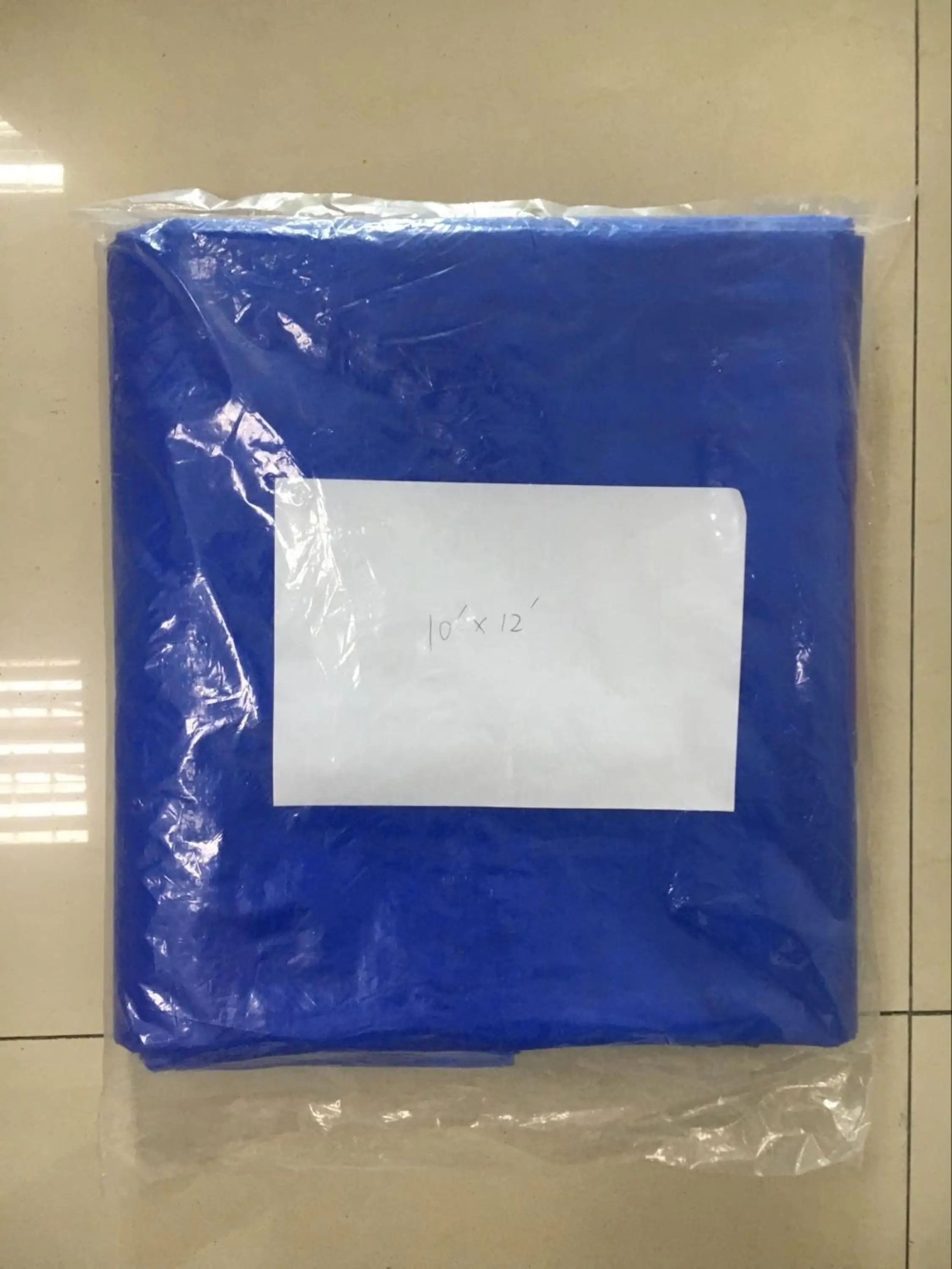 Blue Woven Poly Tarp