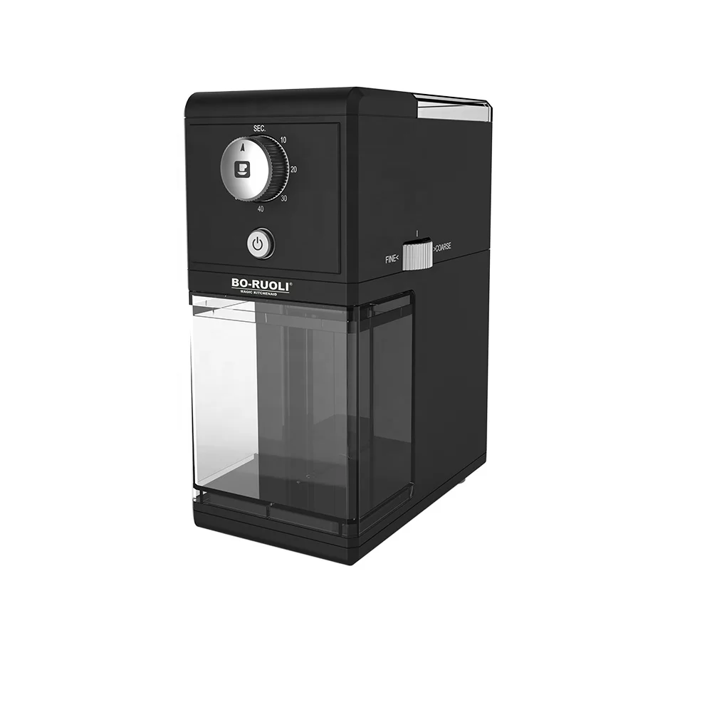 PANCERKA 2024 New Coffee Grinder Nuts Cereals Grain Adjustable Mills Conical Burr Coffee Grinder With Safety Lock System