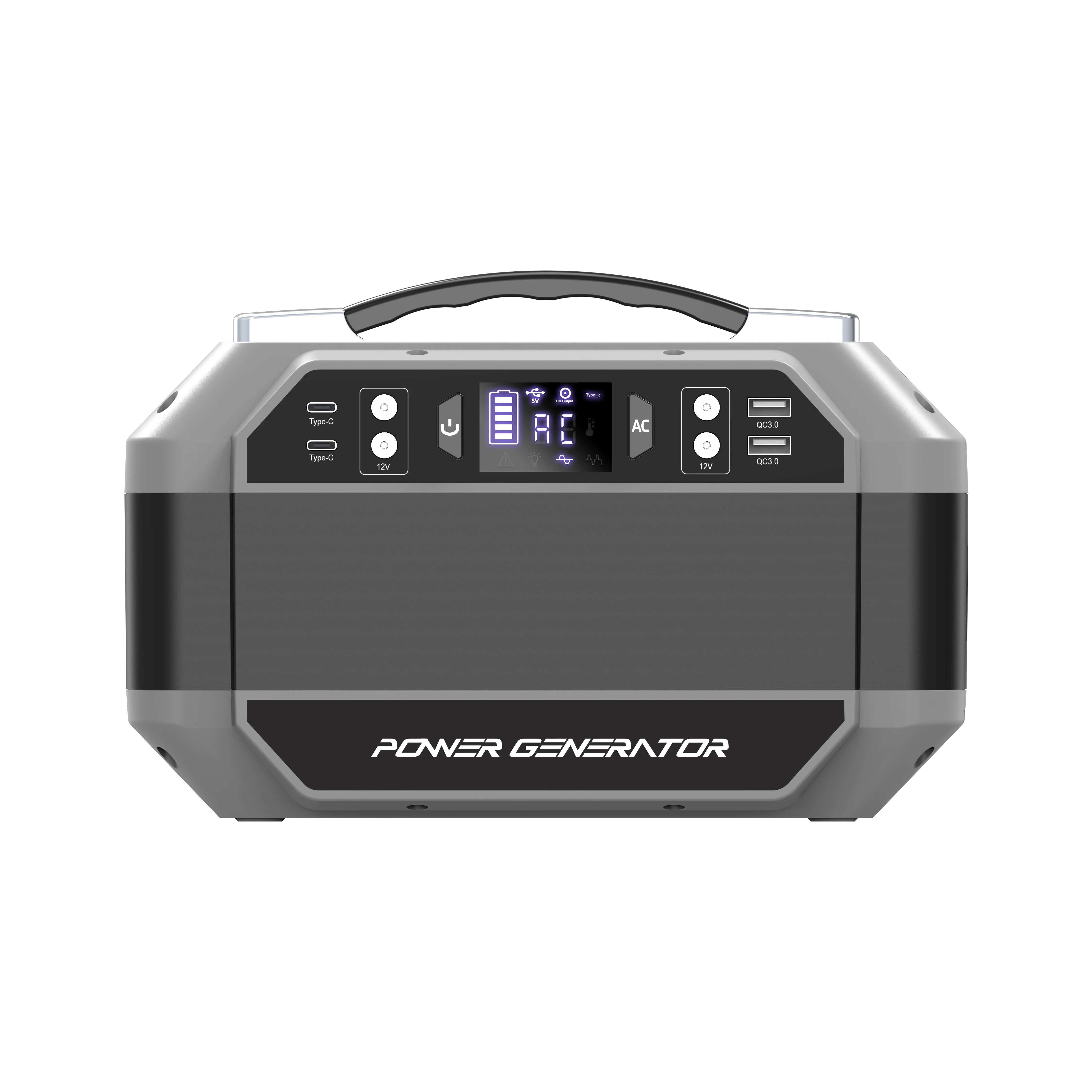 
Lithium Ion Battery Portable Solar Generator Camping Rv Ac Dc Rechargeable Power Station 350W Mini solar light kits 