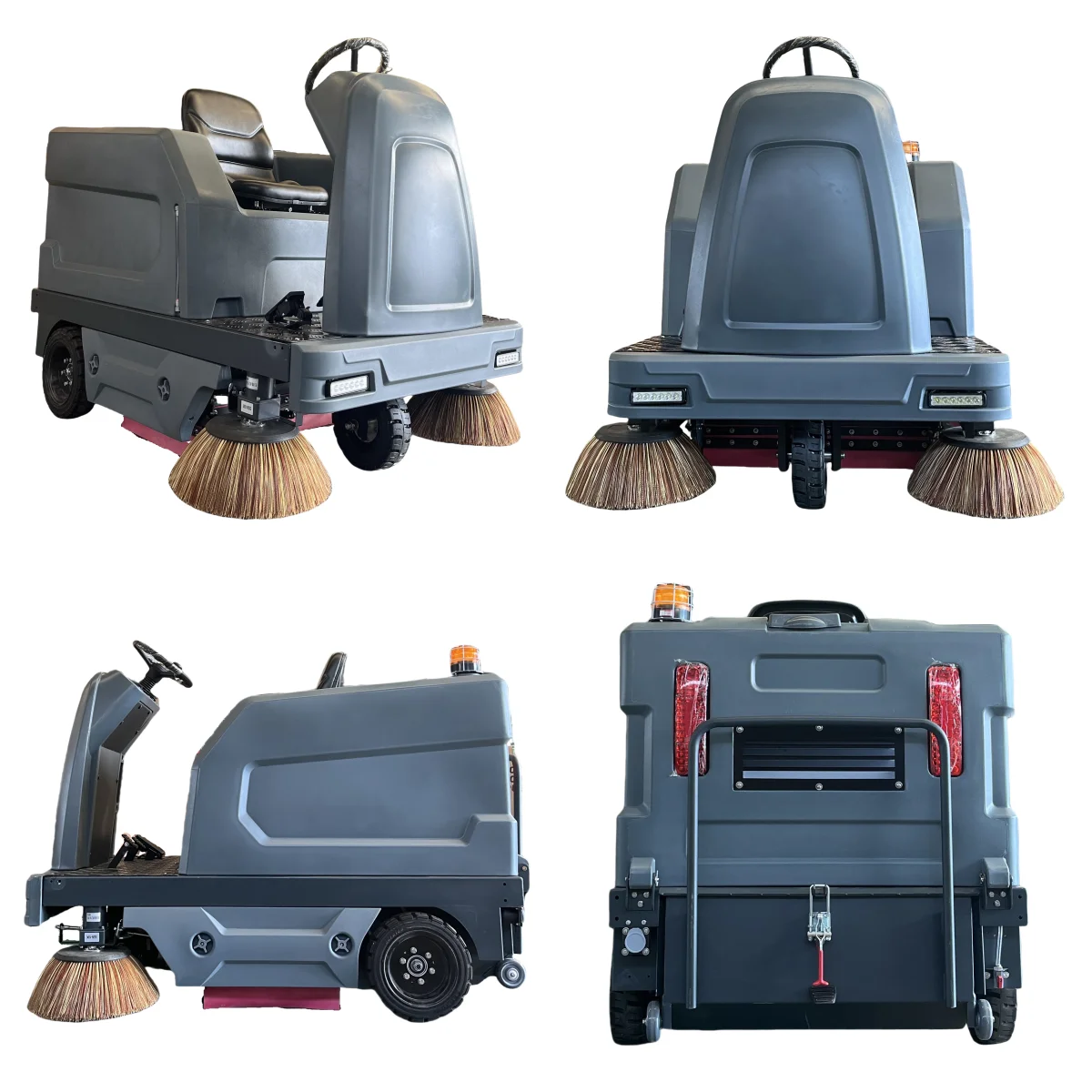 Direct factory price street electric ride on street road truck barredoras de calles machine auto artred floor scrubber sweeper