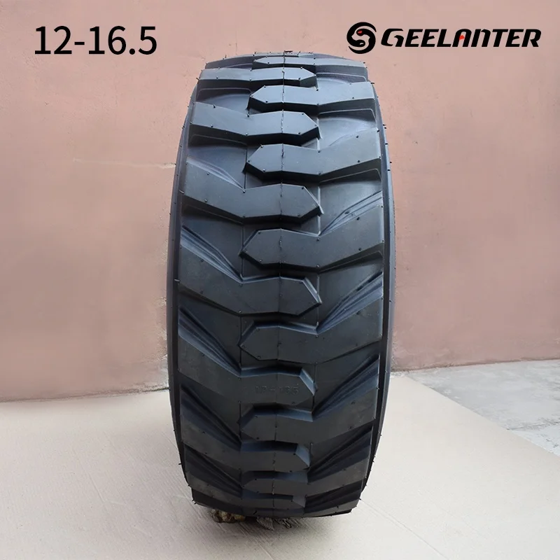 Industrial Tire - Nylon Tubeless Tire High Quality OTR Tires 10-16.5 12-16.5 14-17.5