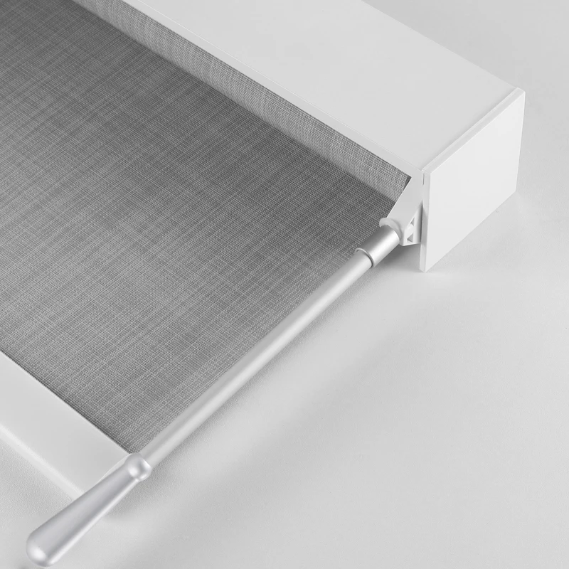 Canada Window Blackout Dual Roller Shades Custom Size  Wand Spring Control bead chain Roller Blinds cordless blind