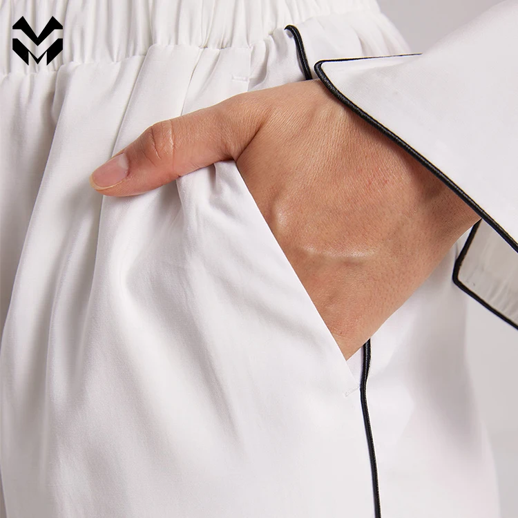 Wholesale Soft And Comfortable Special Solid Custom Sexy Ladies Home Wear Plus Size Long Top And Pants Women Pajamas